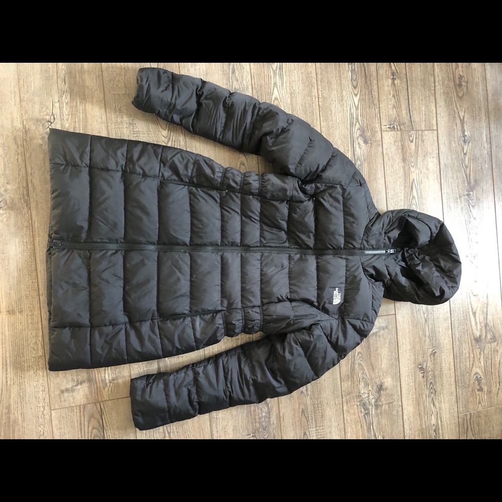 Black North Face Long Puffy